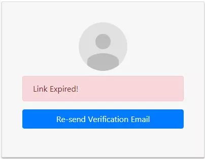 Spring Boot Angular User Account Activation Link Expired